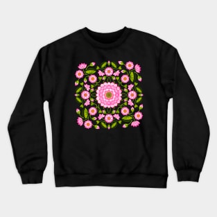 Pichwai lotus mandala Crewneck Sweatshirt